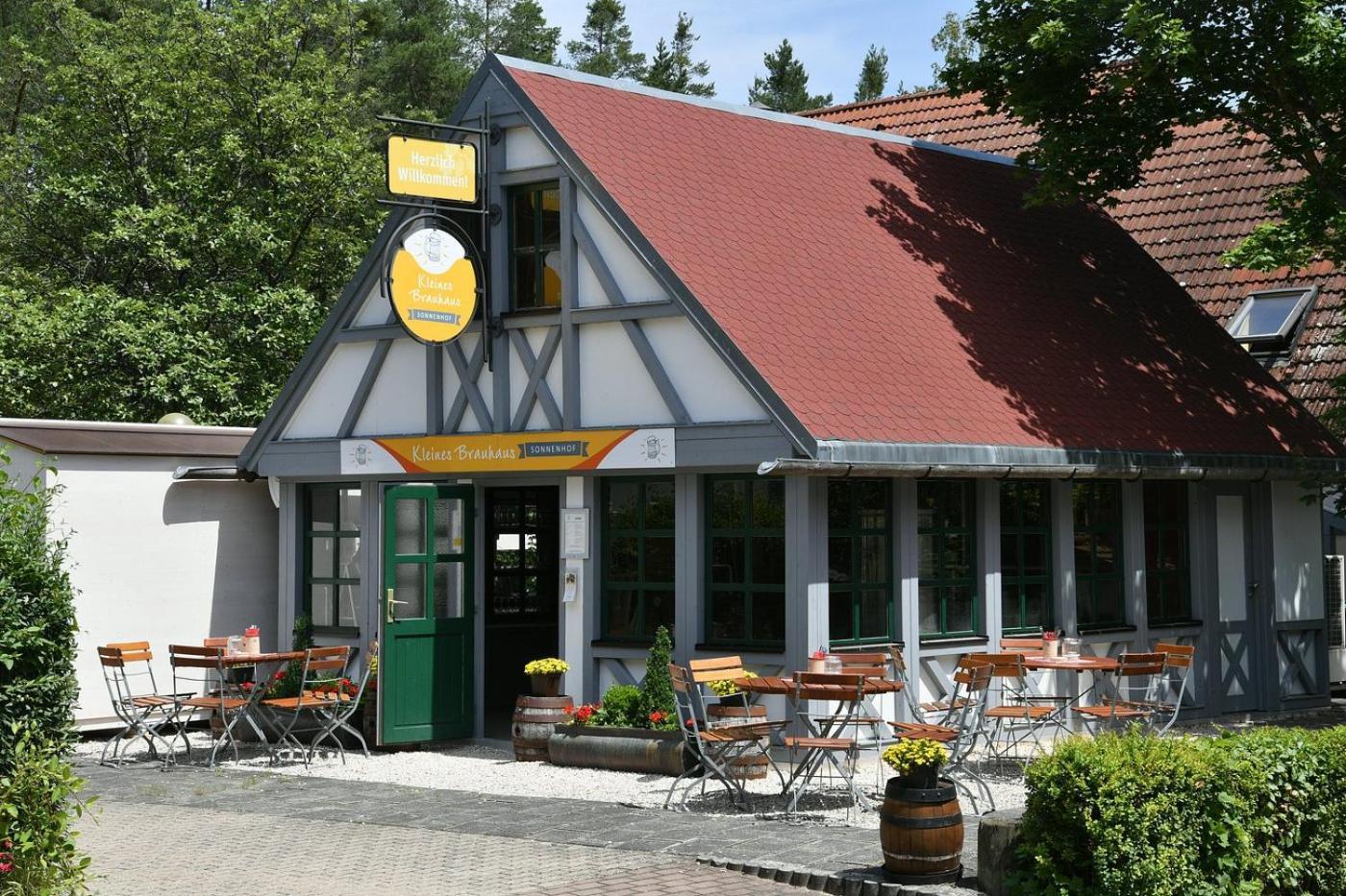 Hotel Sonnenhof Pleinfeld Exterior foto